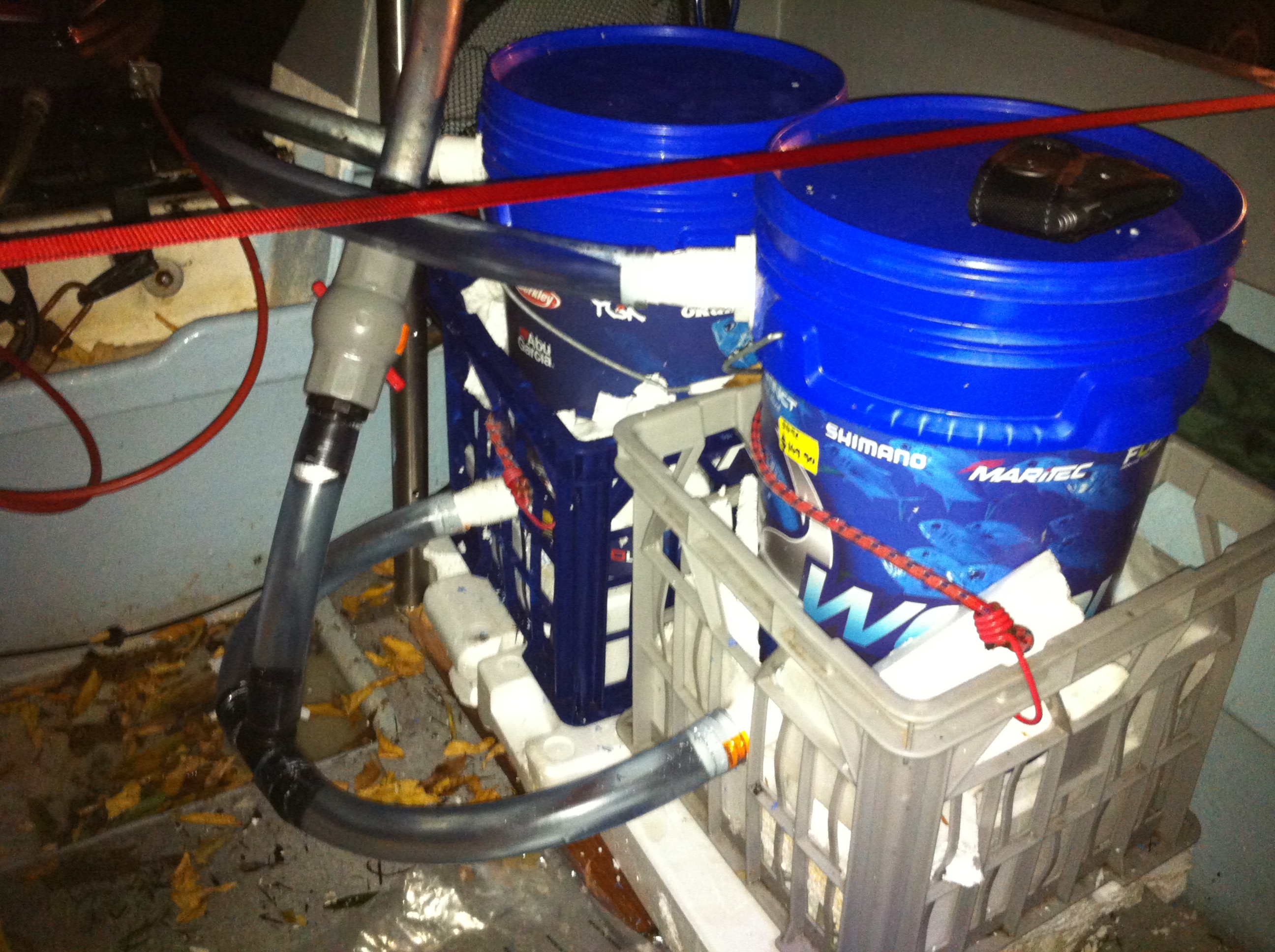 DIY Dual Live Bait Tanks The Fishraider